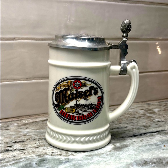 Maisel’s Other - Rare Maisel's Beau Porcelain Beer Stein with Lid Numbered 249